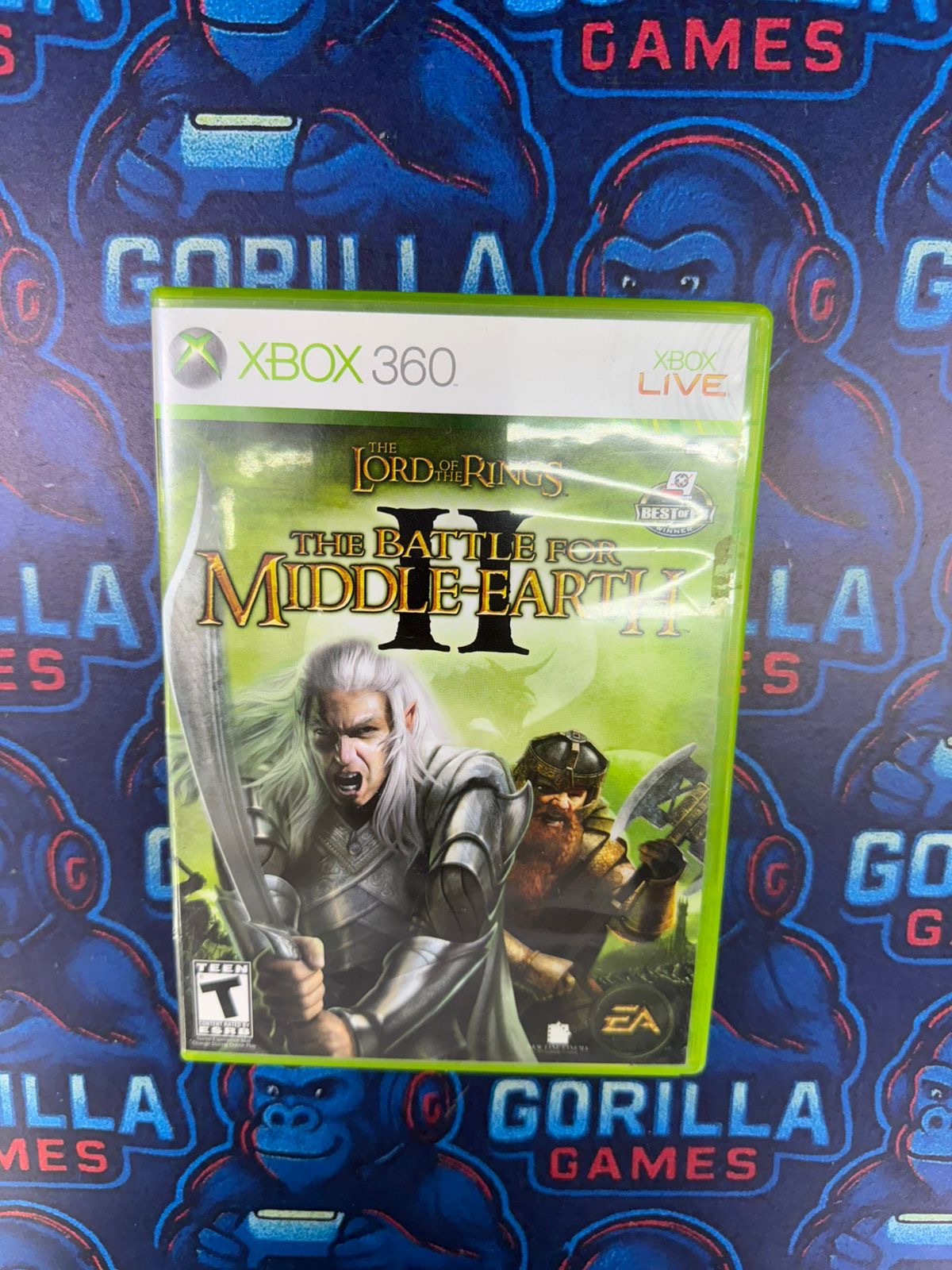 El señor de los anillos the battle for middle-earth usado