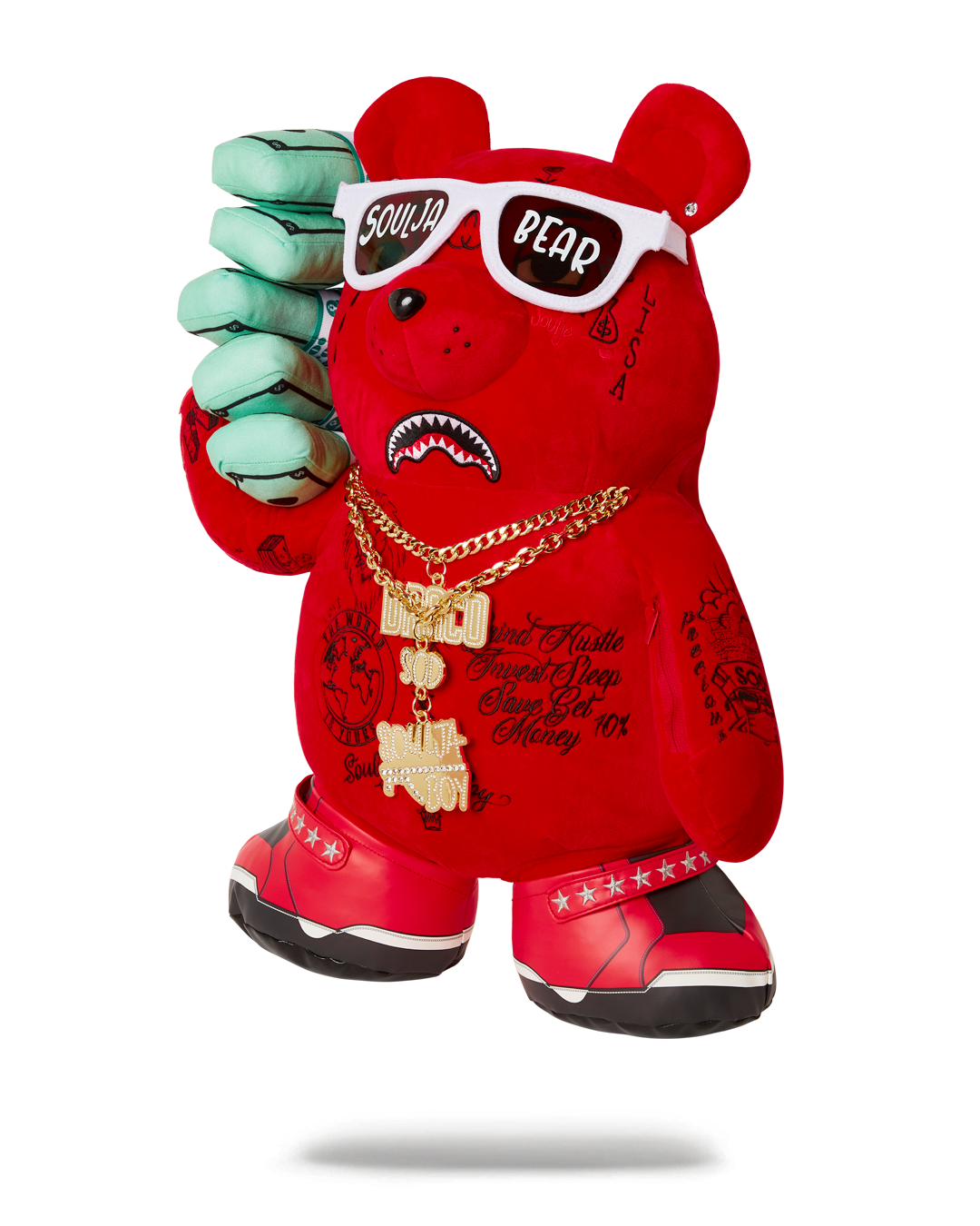 Oso Souljaa Bear Rojo - sprayground