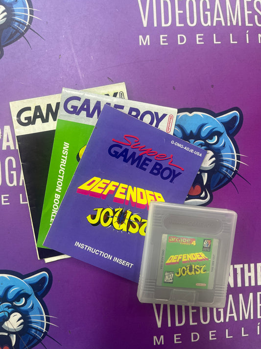 Defender Joust Game Boy