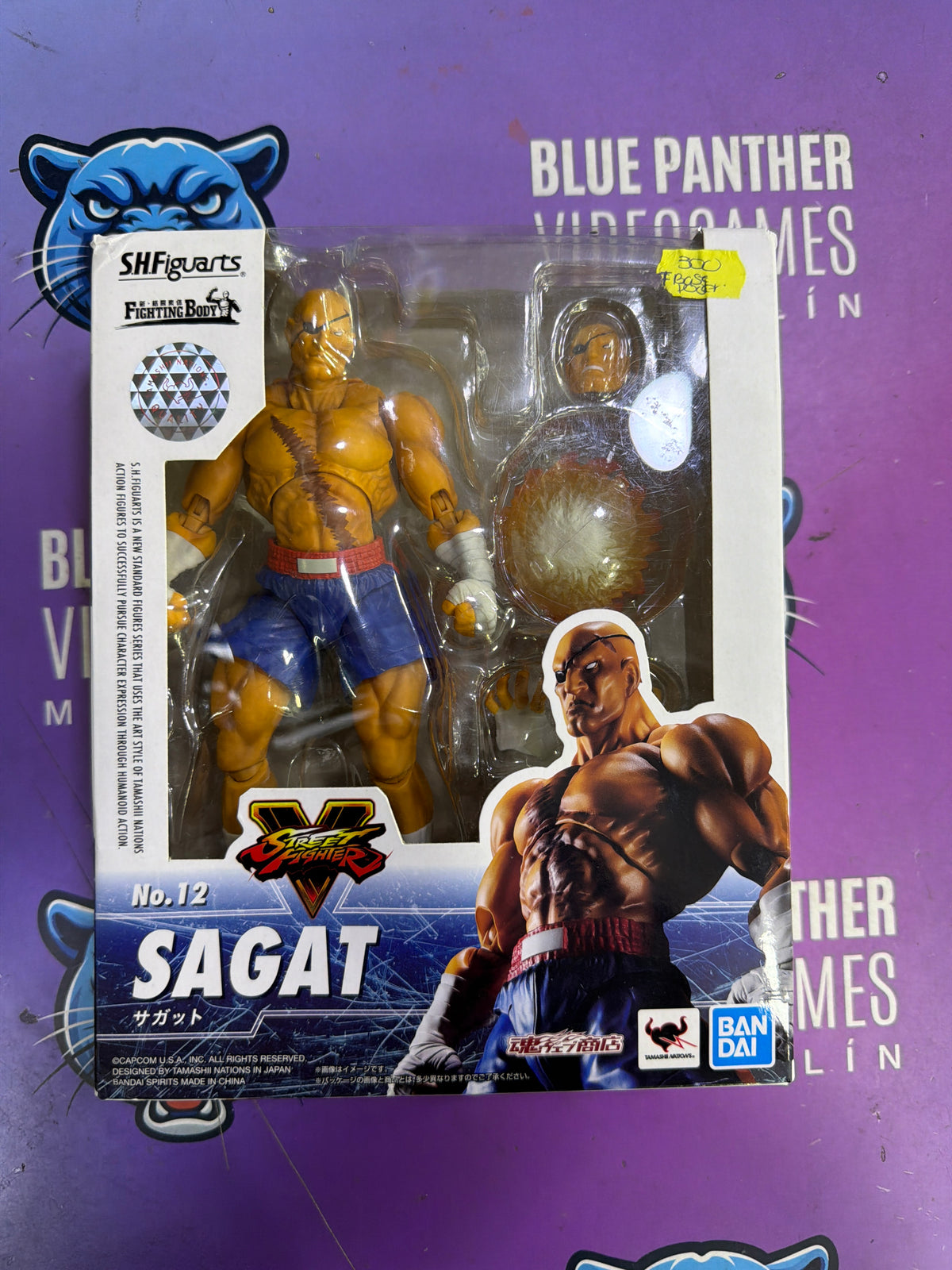 Sagat – Street Fighter V SH Figuarts No. 12 | Bandai
