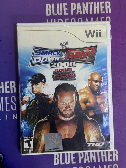 Smack down vs raw 2008 - Wii