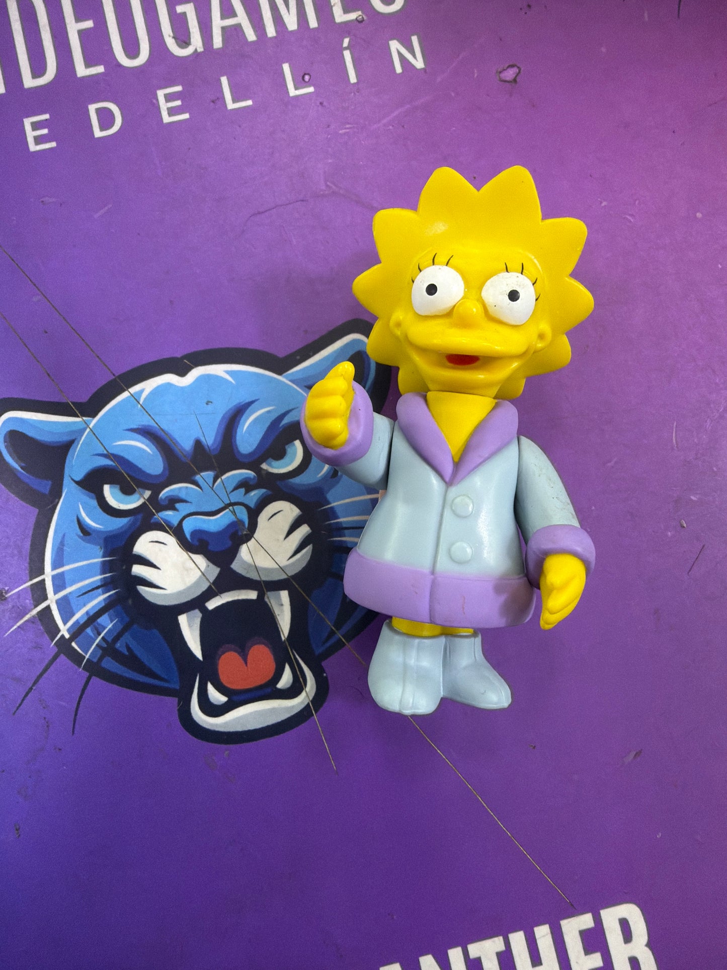 Lisa Simpson con un abrigo de invierno the simpsons