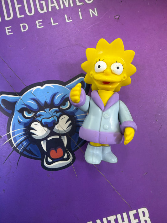 Lisa Simpson con un abrigo de invierno the simpsons