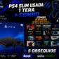 PlayStation Slim Usada 1 TB con 16 juegos y 5 obsequios