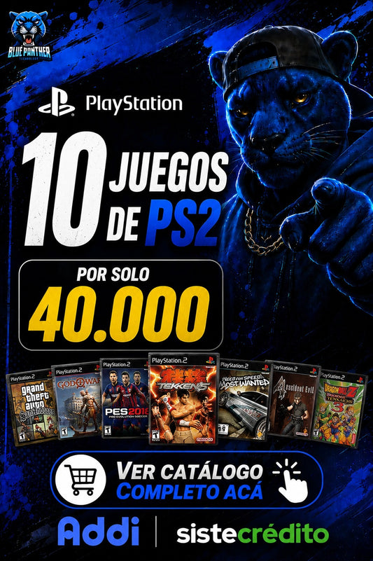 Catálogo juegos grabados en cd ps2 - 10 juegos Ps2 40.000