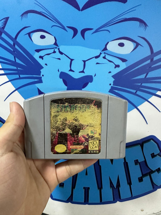 Star fox -Label feo-Nintendo 64