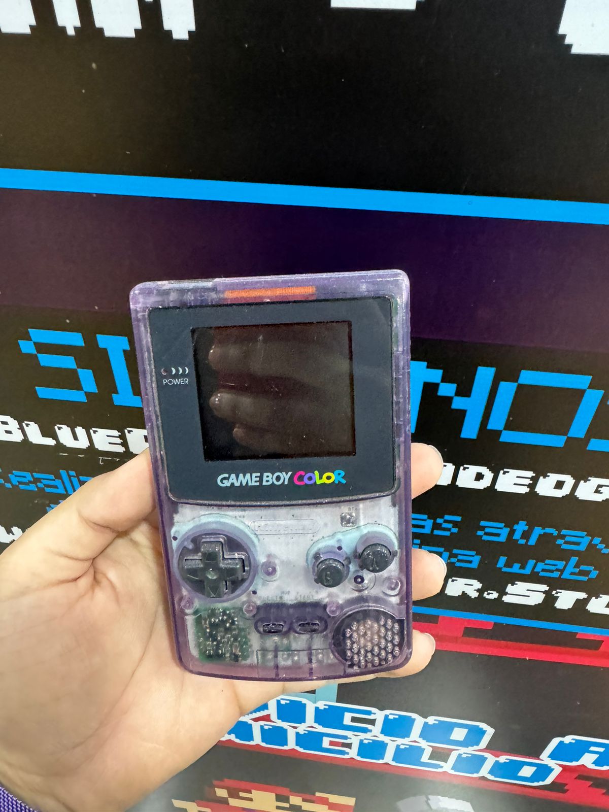 Game Boy Color transparente