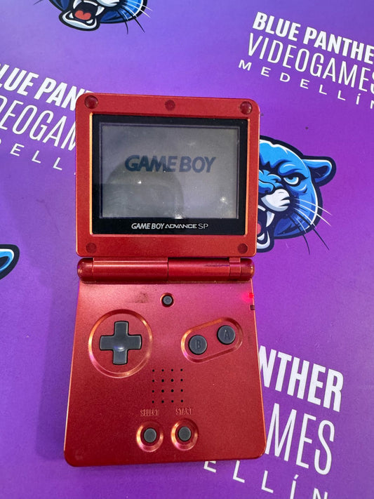 Game Boy SP 001 Rojo