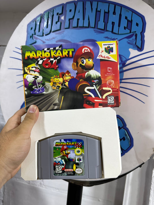 Mario Kart-Nintendo 64 Copia en caja