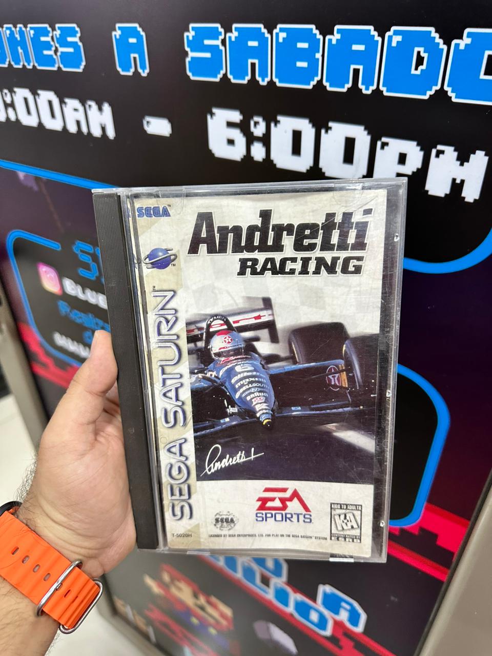 Andretti Racing - Sega Saturn