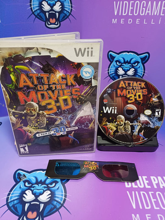 Attack Of The Movies 3D - Nintendo Wii