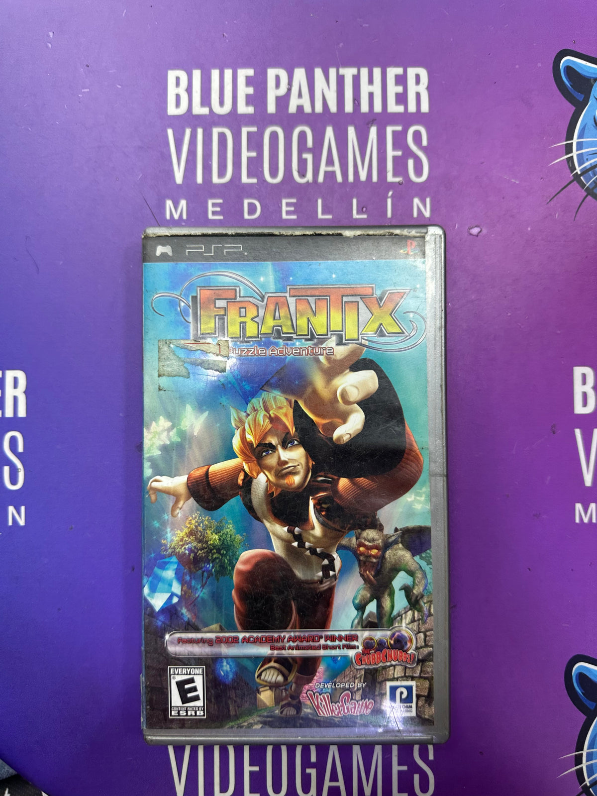 Frantix puzzle adventure psp