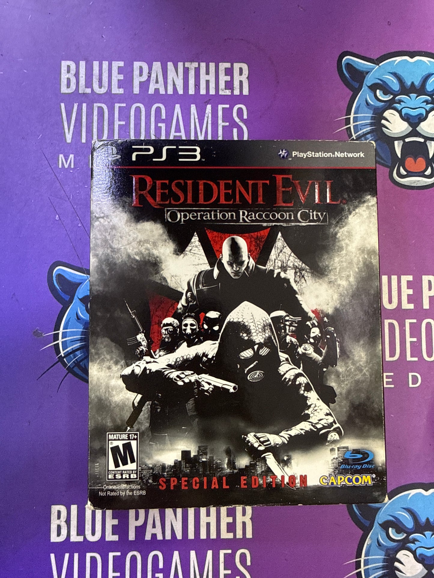 Resident Evil Operation Raccon City SteelBook