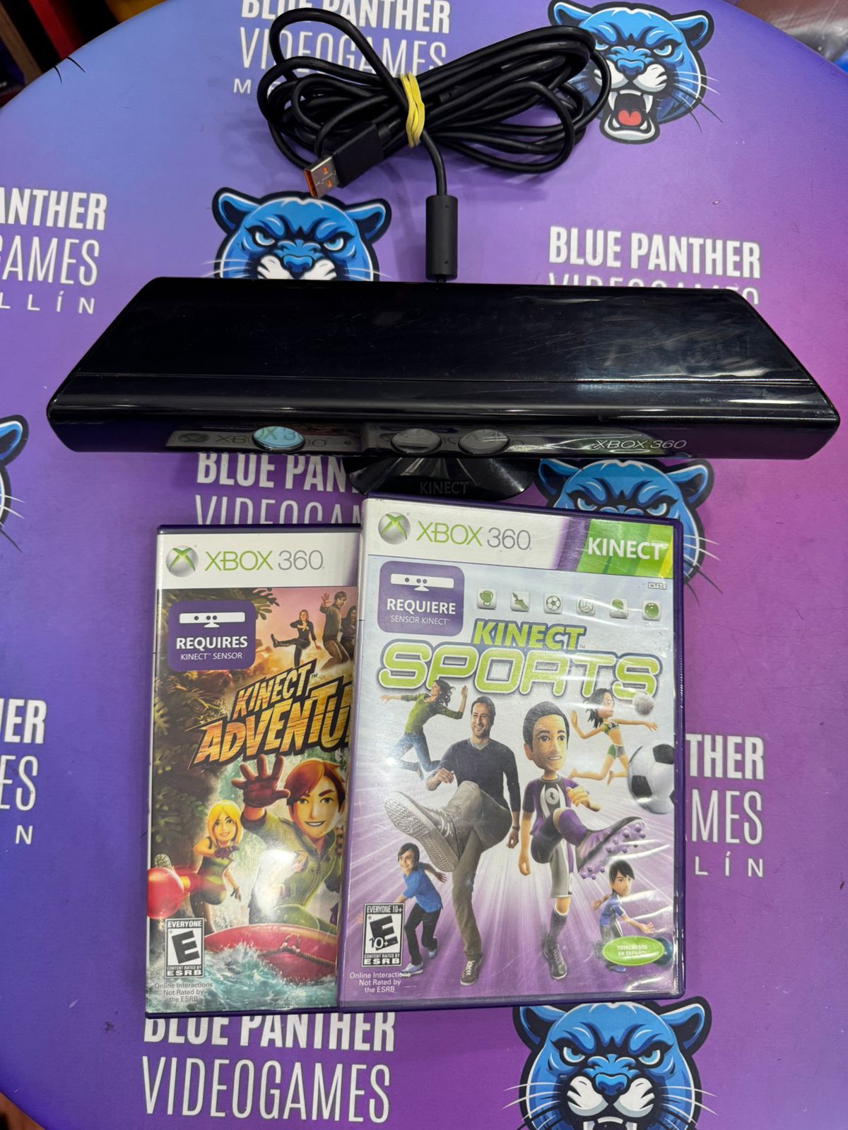 Combo 4 Kinect + 2 juegos – bluepanthervideogames