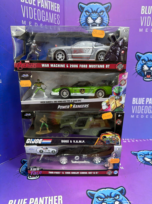 Autos 1/32 con figura