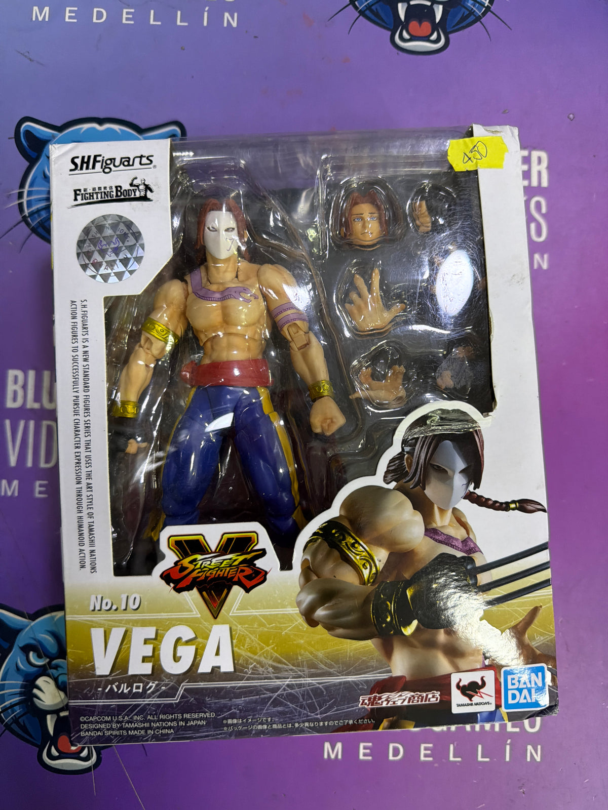 Figura Vega Street Fighter S.H.Figuarts No. 10 – Bandai