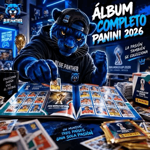 Panini Set Completo Triple AAA con álbum pasta dura original