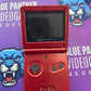 Game Boy Advance SP  001 rojo con cargador
