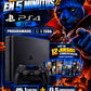 PS4 Slim 1TB Programada con 12 Juegos + 5 Obsequios