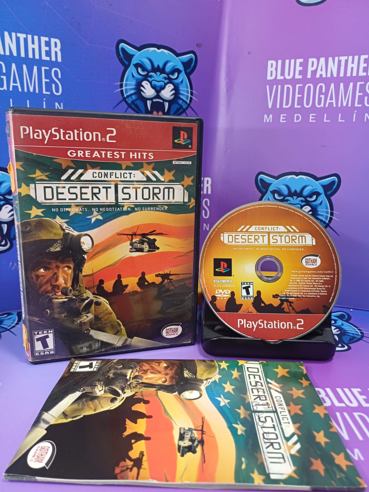 Conflict Desert Storm rayado - Playstation 2