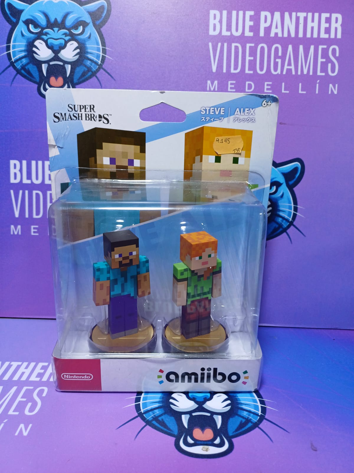 Amiibo Dualpack Minecraft Sellado