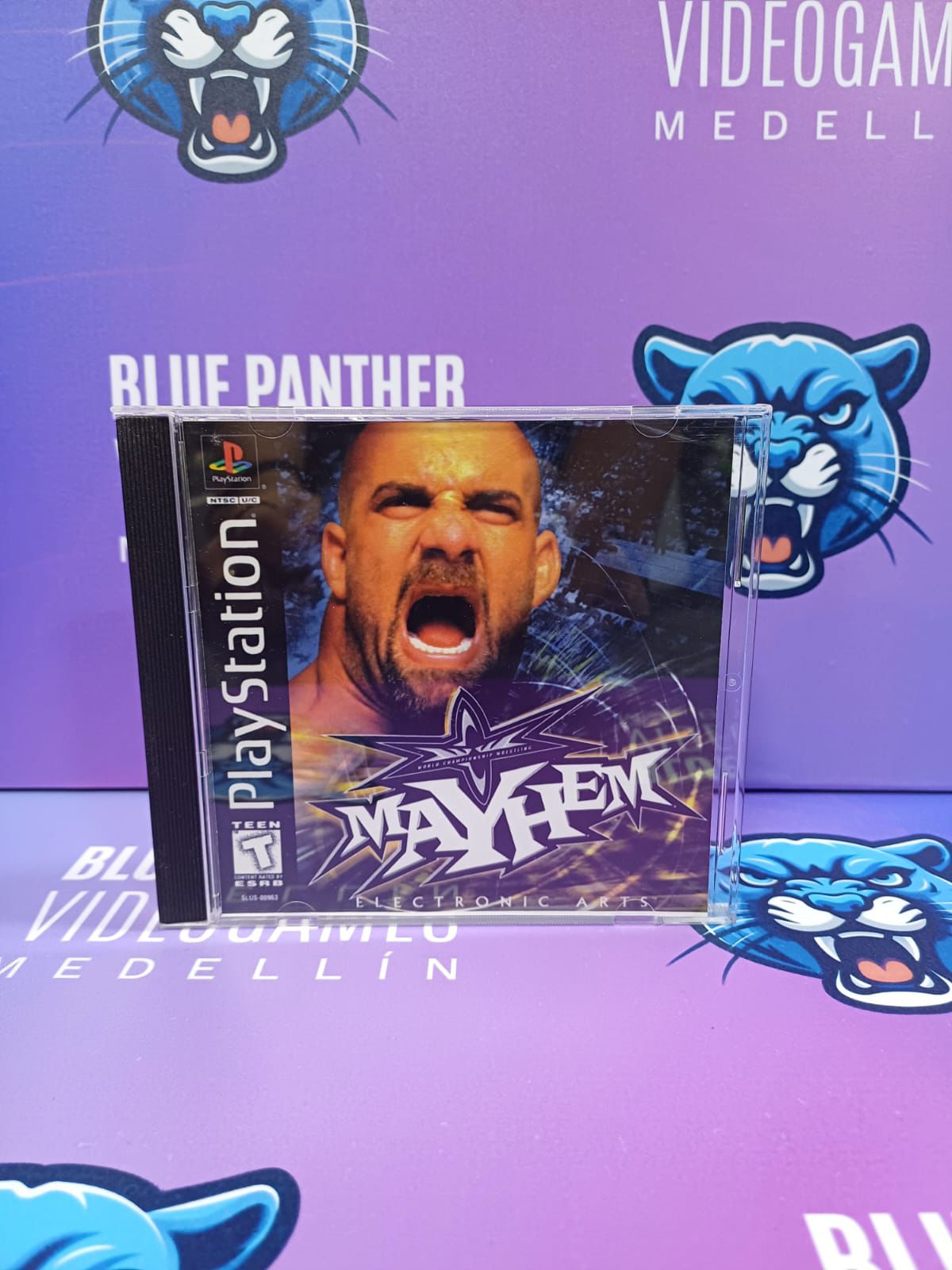 Mayhem - Playstation 1 Juego original label custom