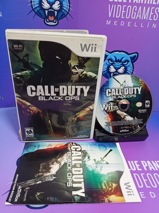 Call of duty Black Ops-Nintendo wii