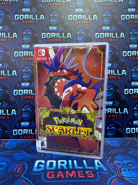 Pokemon escarlata usado