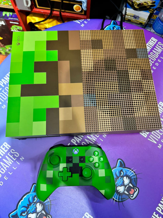 Xbox One S Edición Minecraft 1TB