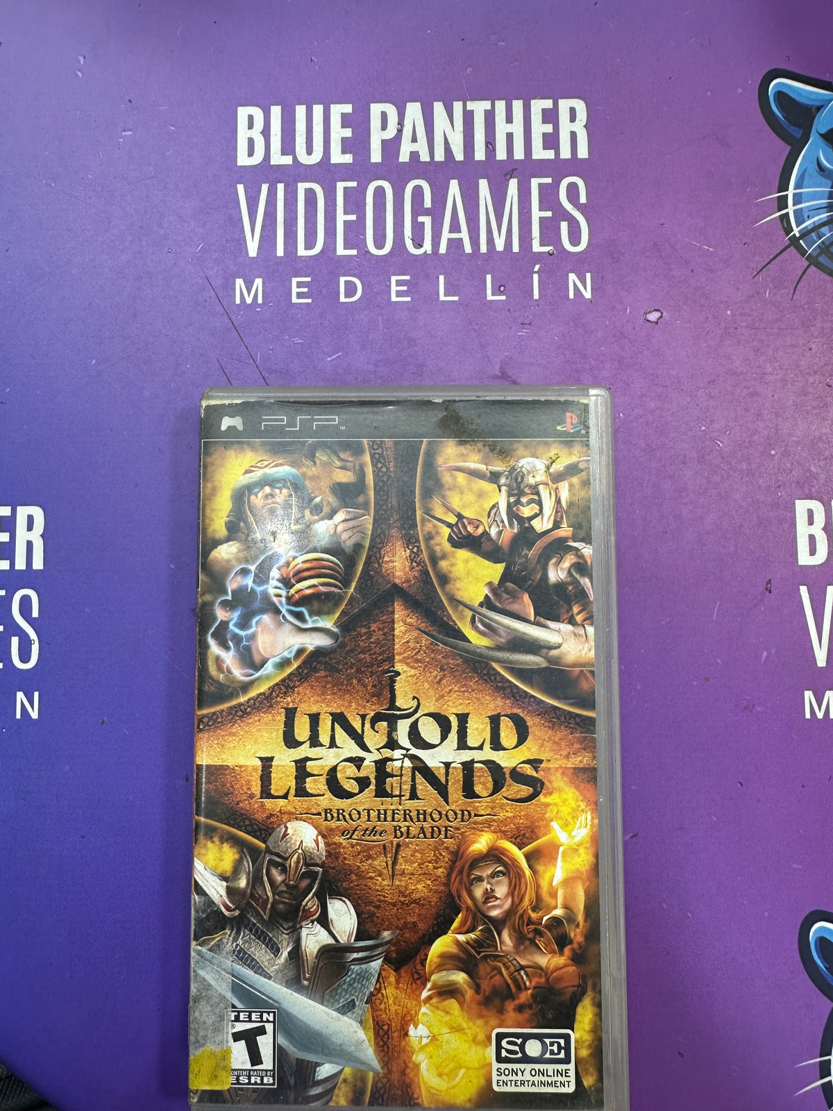 Untold Legends brotherhood of the blade - PSP
