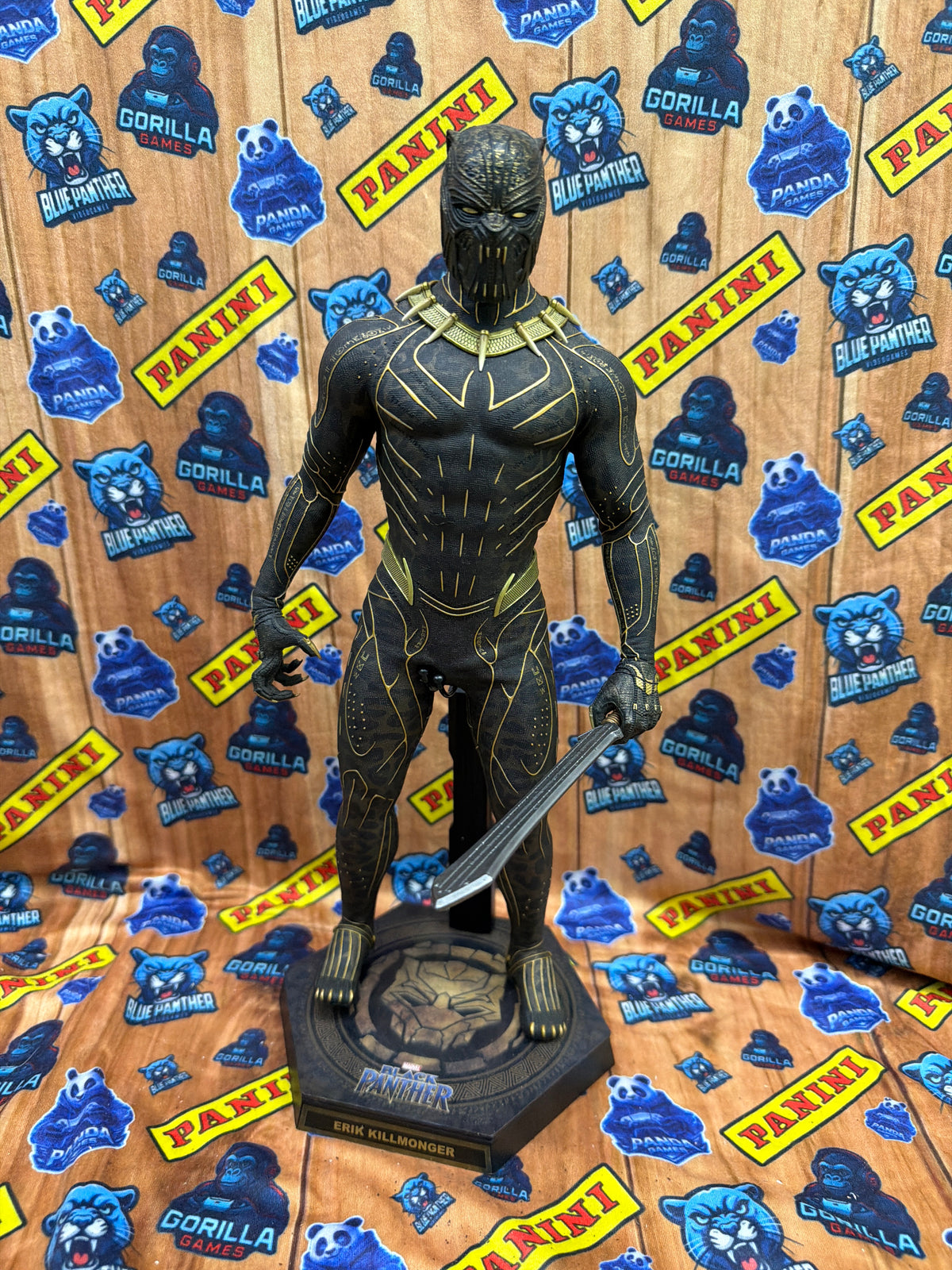Erik Killmonger Black Panther – Figura 1/6 Marvel