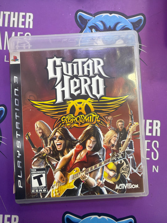 Guitar Hero aerosmith - PS3