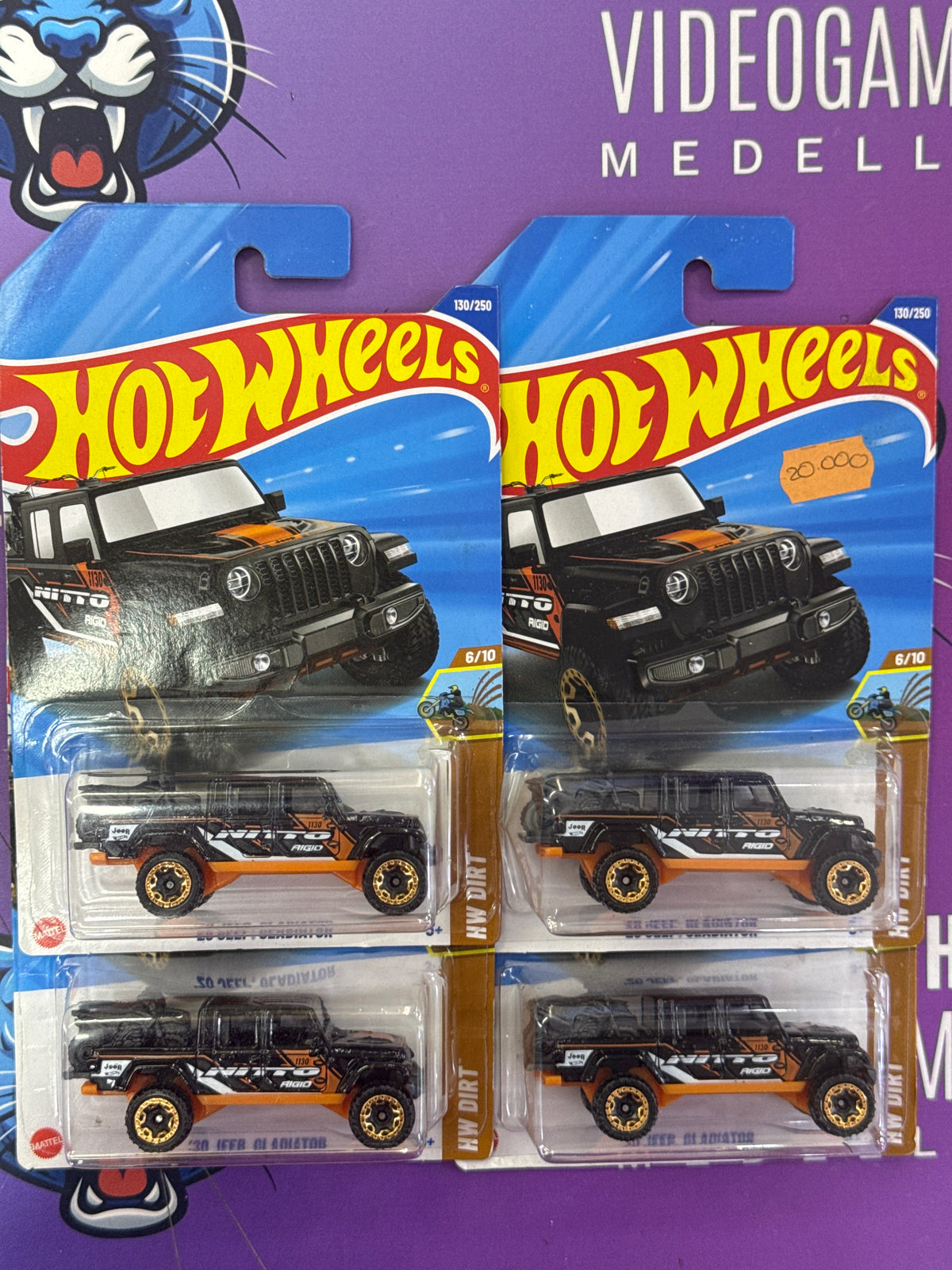 Jeep gladiator - hotwheels