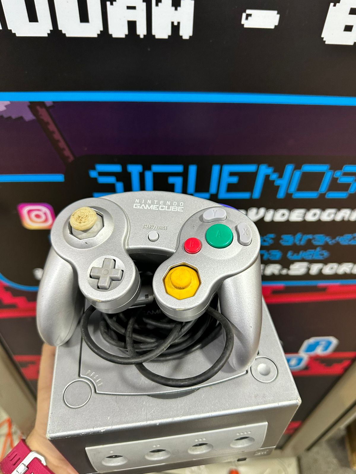 Nintendo Game Cube Gris