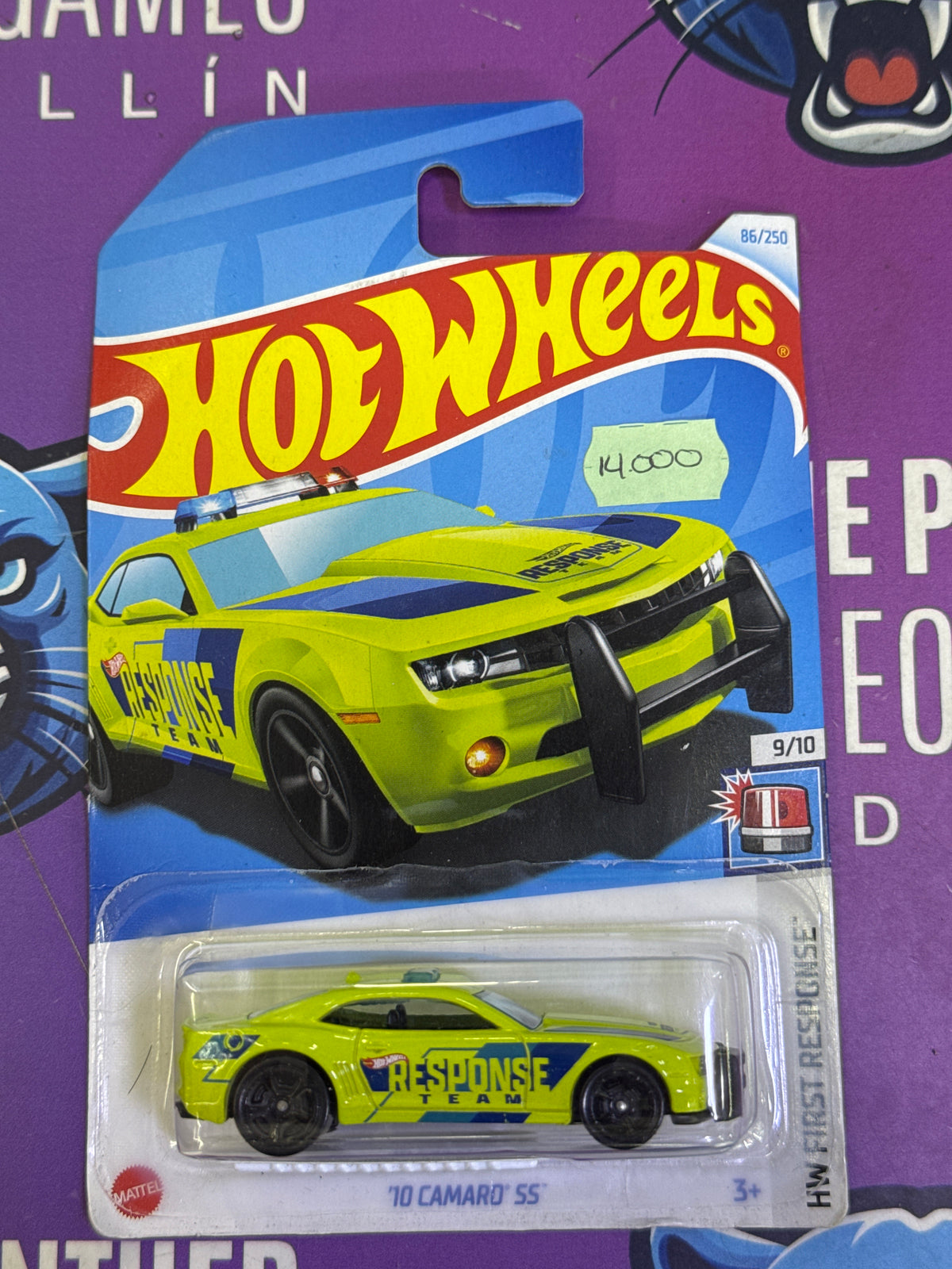 10 camaro - hotwheels