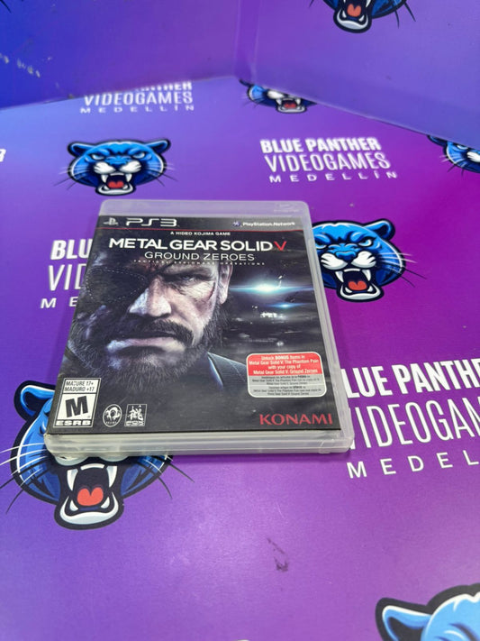 Metal Gear Solid V Ground Zeroes  - Playstation 3