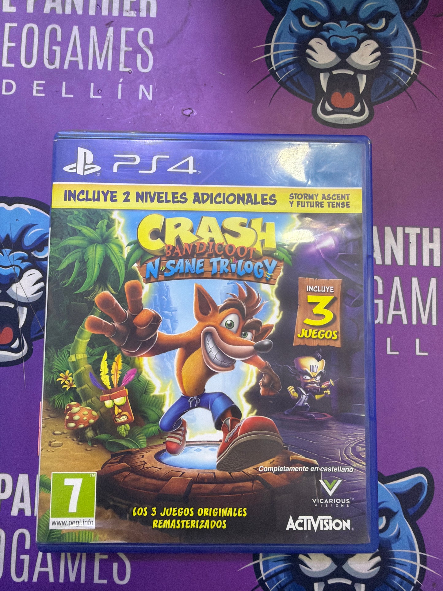 Crash Bandicoot N Sane Trilogy - PlayStation 4