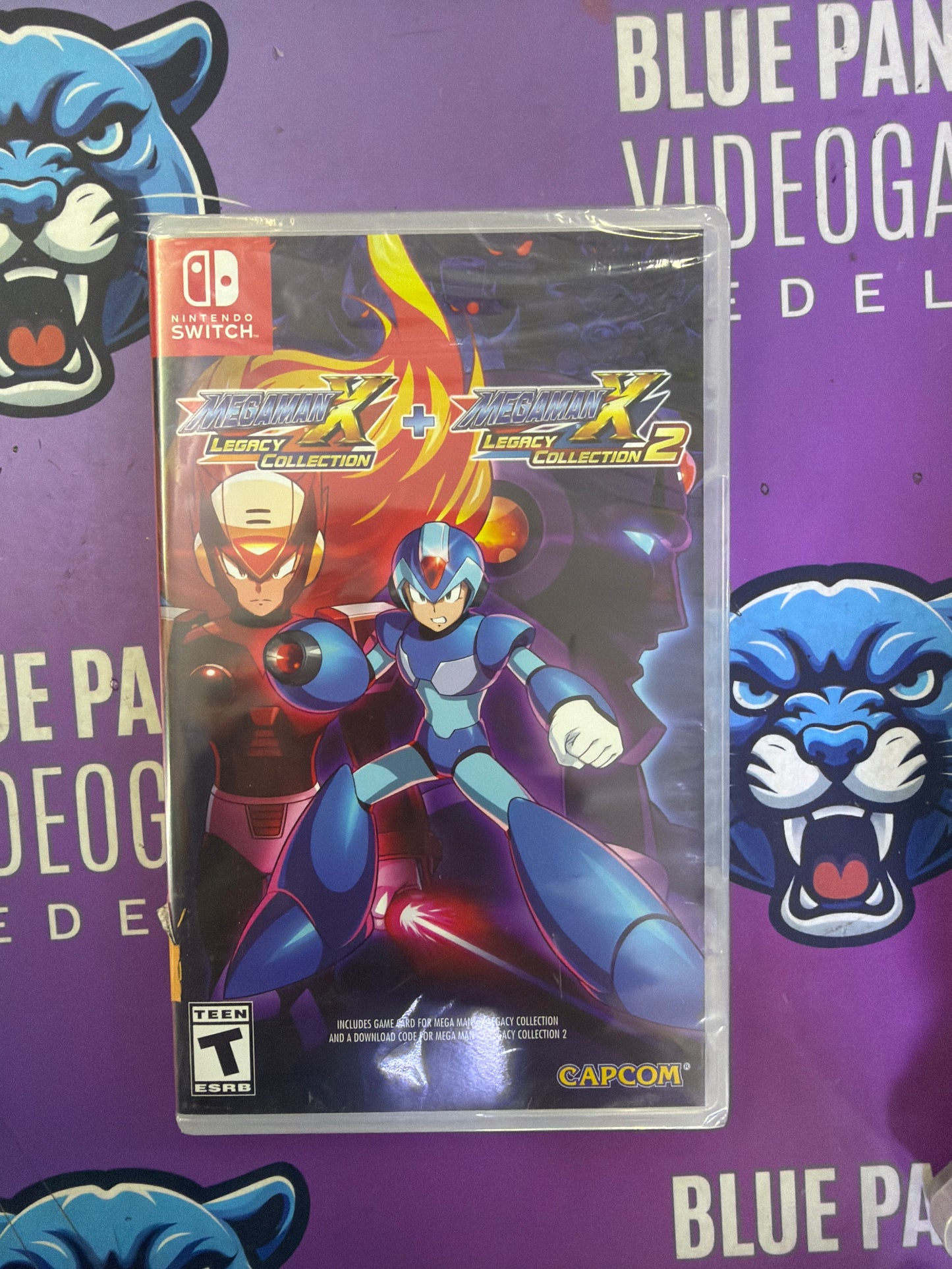 Mega Man X Legacy Collection 1 + 2  Nuevo — Nintendo Switch