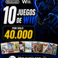Catálogo juegos grabados en cd Wii - 10 juegos Wii 40.000