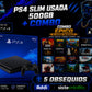 PlayStation 4 Slim Usada 500GB con combo de 16 juegos y 5 obsequios