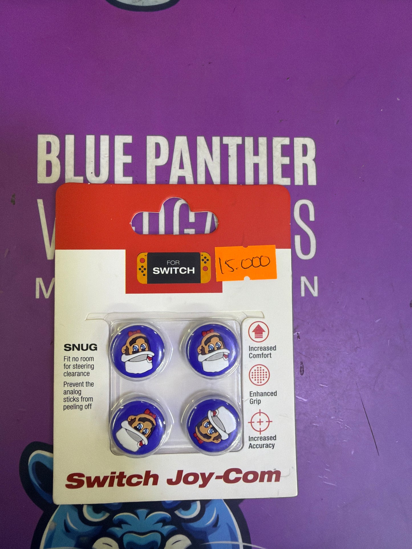 Motivos variados Gomitas protectoras Switch cada paquetito 15.000
