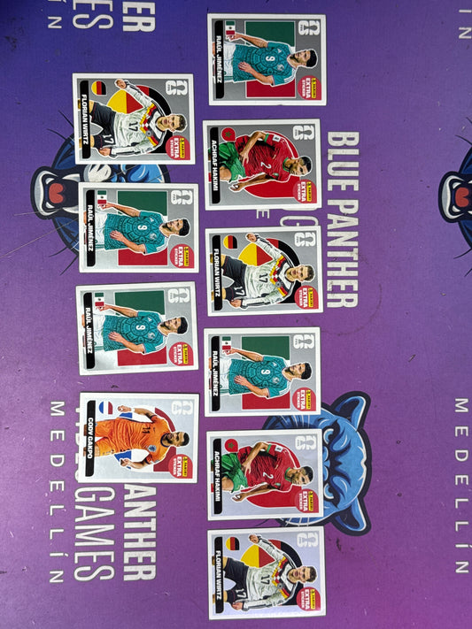 Extras plata panini mundial 2026