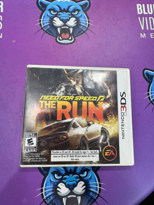 Need For Speed The Run - Nintendo 3DS