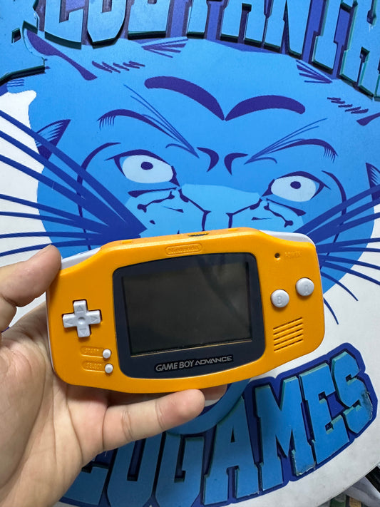 Game boy Advance -Naranja Con tapita