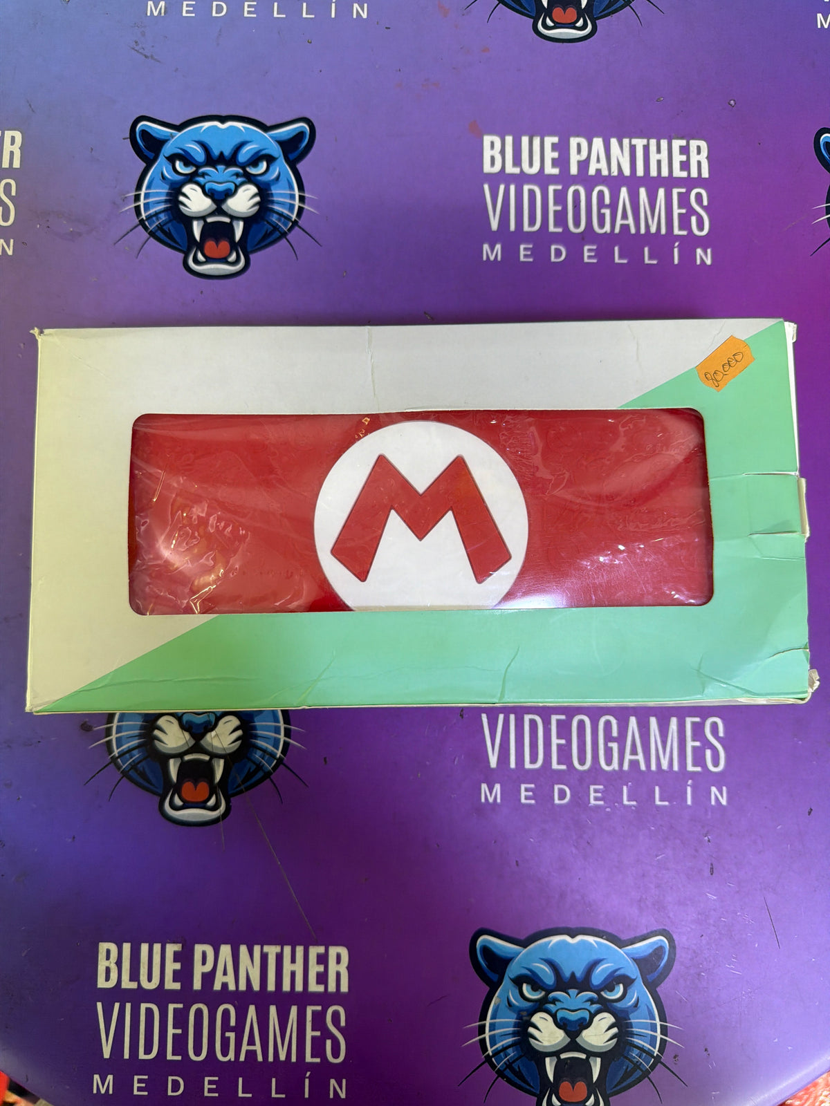 Estuche silicona 3D Mario color rojo - Nintendo switch
