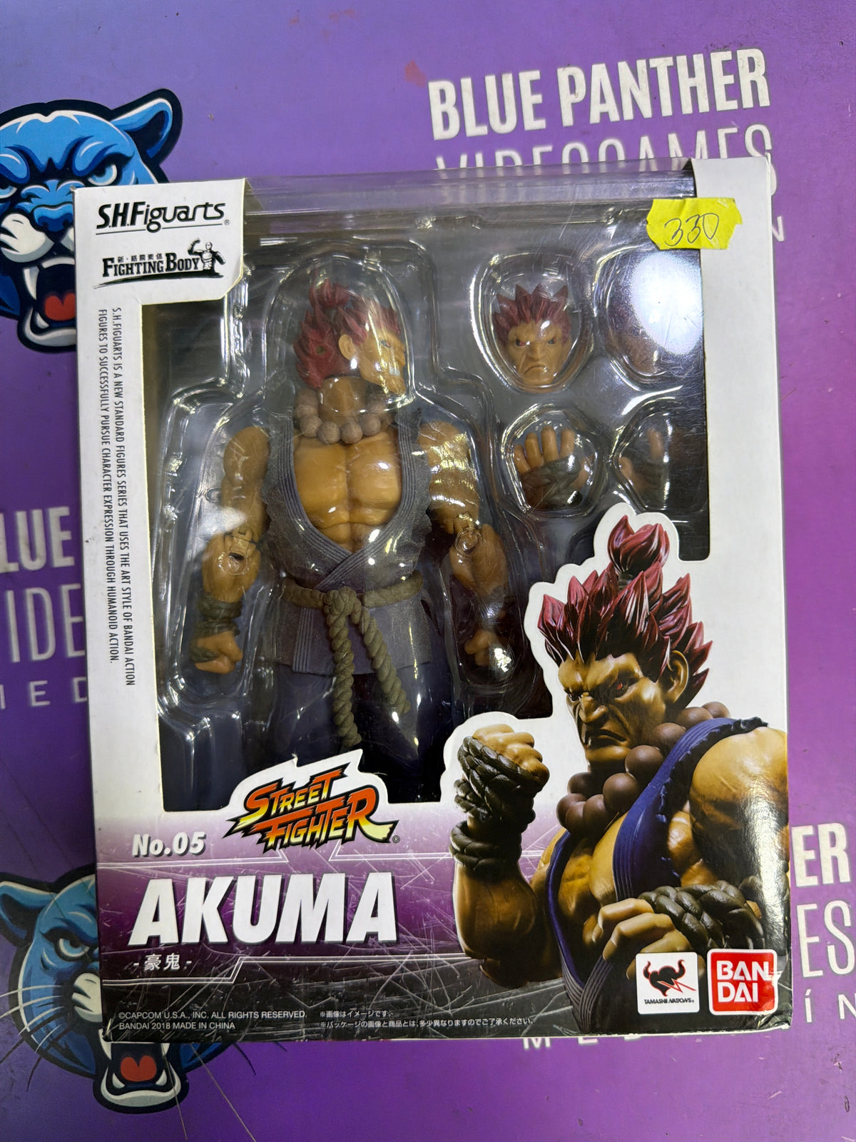 Figura Akuma Street Fighter S.H.Figuarts No. 05 – Bandai