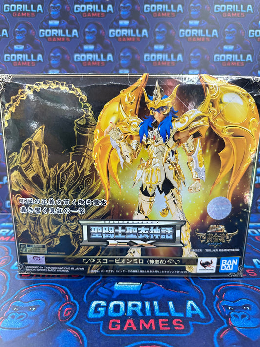 Milo de Scorpio Saint Cloth Myth Ex God Cloth usado