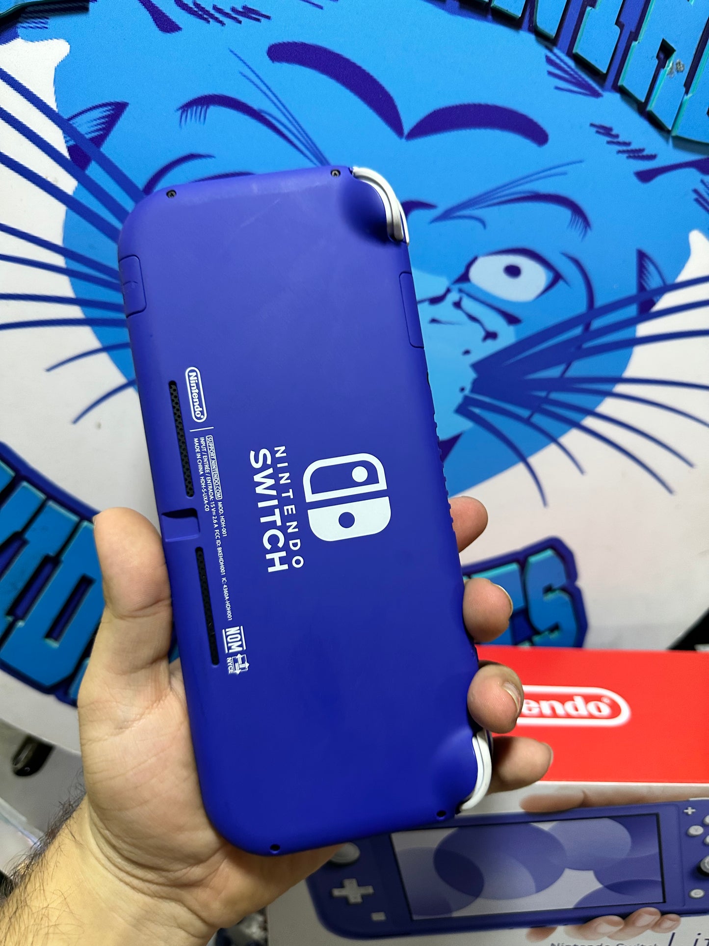 Nintendo Switch Lite Azul Rey Hermosa