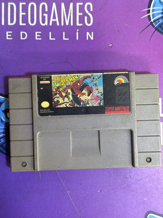 Spiderman xmex - snes