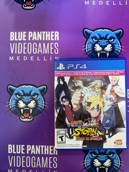 Naruto shippuden ultimate ninja storm 4 road to boruto - ps4